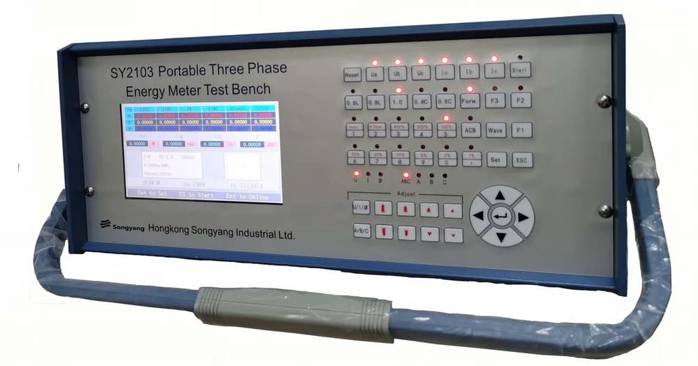Phantom Load Test Kit / Meter Test Bench (1 & 3 Ph. kWh Meter)